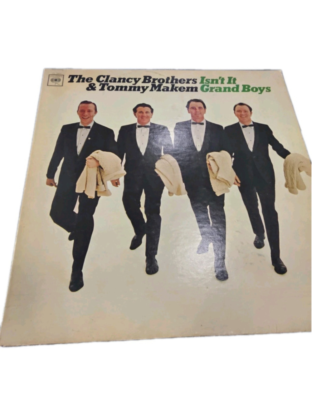 VINYL RECORD LP I THE CLANCY BROS & TOMMY MAKEM ISN'T IT GRAND BOYS #2 CS-9277